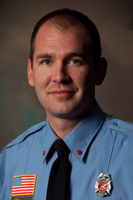 Firefighter Jonathan Pennington