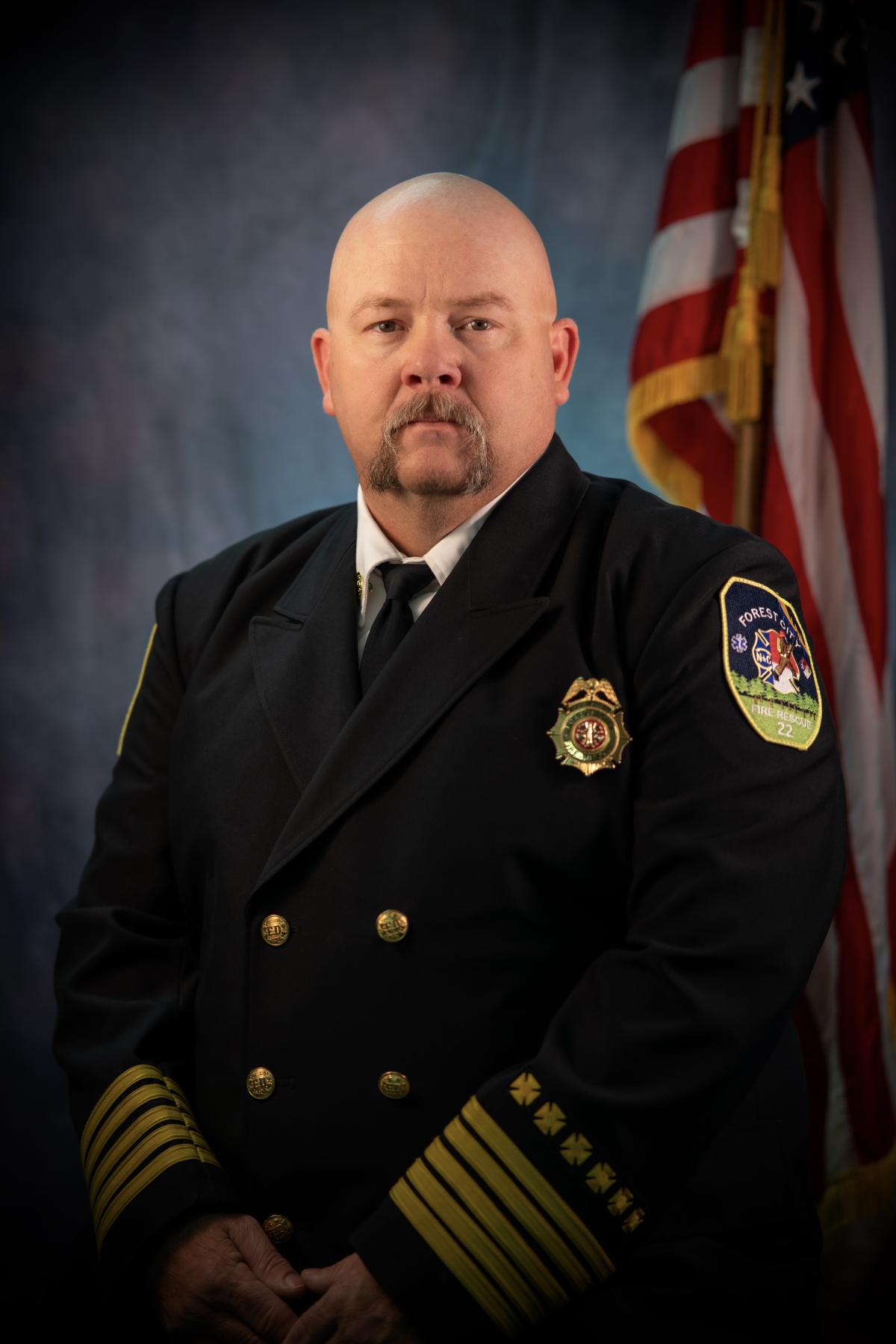 Fire Chief Billy Samuel